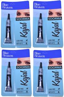 BLUE HEAVEN SOORMA KAJAL 4.5G PACK OF 4