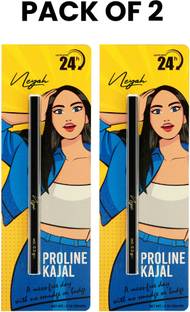 Neyah Set Of 2 Proline Waterproof Long Lasting Kajal- Black