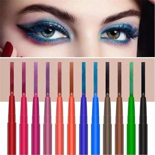 Arcanuy PEN CRAYON EYE LINER FOR WOMEN SET OF 12