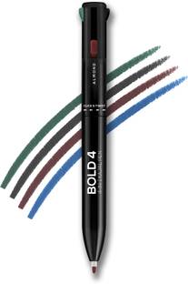 Renee Bold 4 4-IN-1 Kajal Pen - Four Shades in One Stick, Matte Finish, Rich Color
