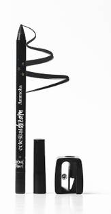 Ammoha Cosmetics Black Waterproof Kohl Kajal Pencil