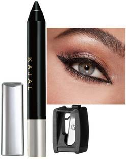 Yuency Kajal with Sharpener| Smudge Proof, Rich Color Payoff & Waterproof Kajal
