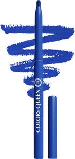 COLORS QUEEN Extreme Color Kajal Creamy Texture Non Transfer Smudge & Waterproof Kajal Pencil