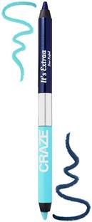 SWISS BEAUTY CRAZE It's Extraa Duo Kajal with Vitamin E | 2-in-1 Shades