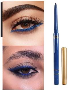 AMOSFIA HIGH QUALITY CRAYON KAJAL BLUE COLOR SHIMMER FORMULA