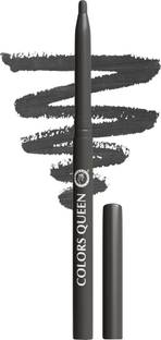 COLORS QUEEN Extreme Color Kajal Creamy Texture Non Transfer Smudge & Waterproof Kajal Pencil