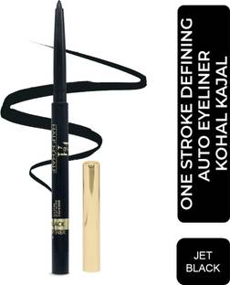 Half N Half One Stroke Defining Auto Eyeliner Kohl Kajal, Waterproof, Jet Black