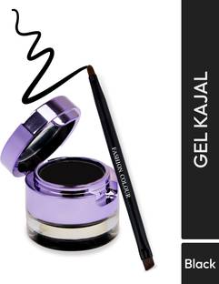 फैशन कलर 2 IN 1 WATERPROOF GEL KAJAL 24HRS LASTING DRAMA