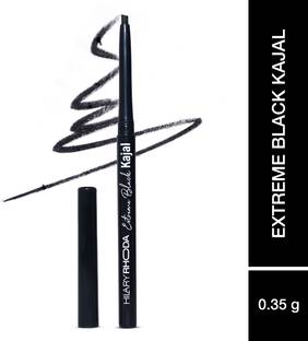 Hilary Rhoda Extreme Black Kajal | Waterproof Kajal | Smudge-proof Kajal | 24HR Stay Kajal