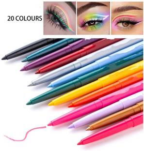 DARVING Colours Coloured Eyeliner Matte Eyeliner Set 12