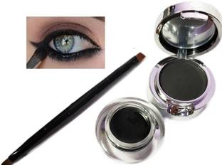 THTC 2 in 1 Gel Eyeliner and Smudge Proof Waterproof Kajal | 24Hrs Lasting