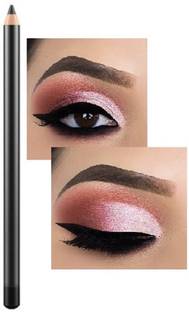 BLUEMERMAID Classic Matte Black Long Lasting Color Kajal Pencil Blue