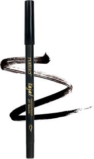 maliao Waterproof Jet Black Kajal - Smudgeproof, Creamy & Smooth