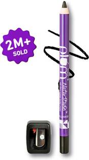 Plum NaturStudio All-Day-Wear Kohl Kajal: Black Brilliance with Free Sharpener