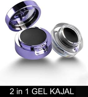 THTC 2 In 1 Waterproof Gel Kajal With Dual End Professional Brush