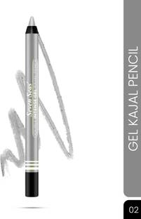 Seven Seas Double Intense Non Transfer Gel Kajal (Silver)