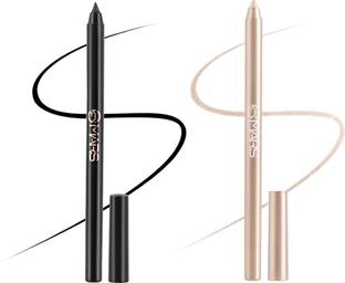 MARS Highly pigmented smudge proof water proof Kajal Velour Black and Golden Hour