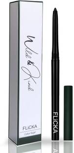 Flicka Wild&Kind Kajal Pen-Green Night Eyelighter Kajal Shiny & Long Lasting Eye Makeup