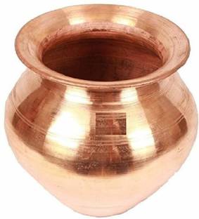 सबको Copper Plating Kalash Lota For Festival Puja/Worship ब्रास कलश