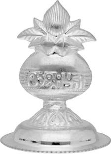 Sri Jagdamba Pearls PURE SILVER KALASH BY SRI JAGDAMBA PEARLS Silver Kalash