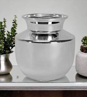 Sigaram German silver plain Chumbu for pooja and festival decorative Silver Plated Kalash