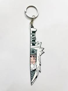 GKM Naruto Kakashi Hakate premium metal katana shape keychain for anime lovers Key Chain