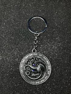 Skycart Game Of Thrones Stark House Dire Wolf Key Chain Key Chain