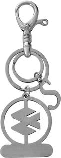 M Men Style Personalized BAJAJ Logo With Alphabet S Keychain SKey2022518 Key Chain
