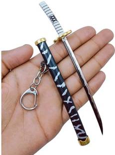 gtrp Katana with Push Button | Cool Anime 026-New372 Key Chain