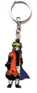 WHITE POPCORN Cute Anime Character Naruto Metal Keychain Key Chain