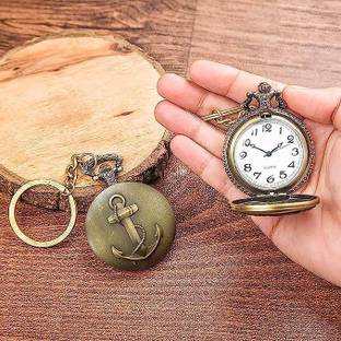 GKM LAtest Anchor Design pocket watch keychain for men & woman Key Chain