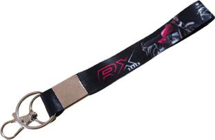 Deethyas Fashion RX 100 Bike New Version 7 Inch Length Small Nylon Fabric Tag Key Chain
