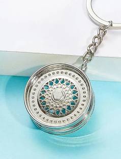 gtrp Rim Car Part Stainless Steel Keychain Car Enthusiast Meta 03 Key Chain