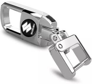 Keycraft Metal for Suzuki Cars | Premium Stainless Steel | Silver Color Key Chain