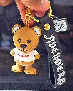 OFM Premium Quality - Cute Teddy Bear With Belt & Buckle Key Chain