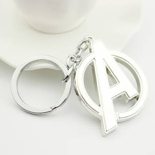 MAG BEE Marvel Avengers Logo Stainless Steel Heavy Premium Quality - 1 Pcs Key Chain