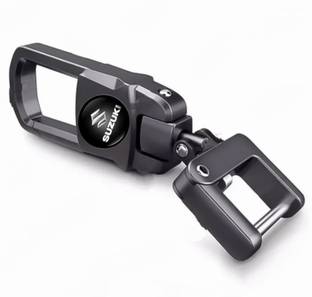 Sbb Novelty Black Fob Key Heavy Duty Keychain for all S-u-z-u-k-i Model Car Key Chain Key Chain