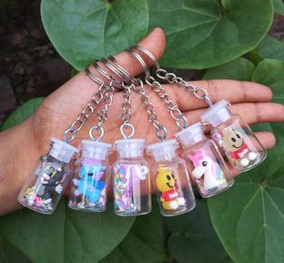 DIV PACK 06 KEY CHAIN Glass toy Key Chain