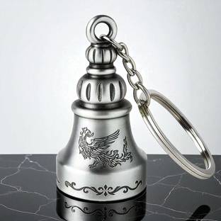 Techpro Guardian Bell For Bike Key chain Good Luck Bike key ring Key Chain