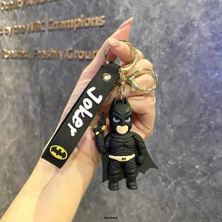 K3NTERPRISES Classic Batman Character Keychain – Unisex Accessory Key Chain