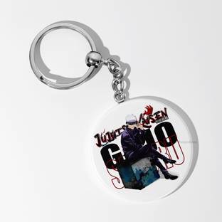 PurpleBees Jujutsu Kaisen Gujo Keychain | Metal 58mm | Anime Collectible for Fans | Key Chain