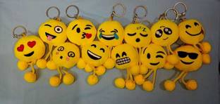 Sakhi Shine Emoji Key Chain 12 Key Chain