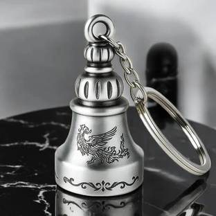 Techpro Guardian Bell For Bike Keychain Good Luck Charm for Bike Key Chain