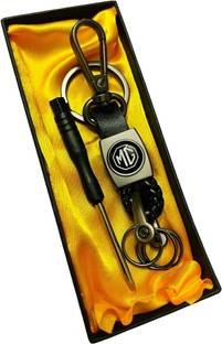 GKM Car MG stylish hook keychain for hector,astor key ring Key Chain