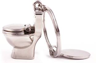 Veevi Heavy Metal Toilet Seat Key Chain