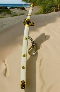 gtrp UNSHARPED Metal KATANA Keychain with cover - Multicolor Code61 Key Chain