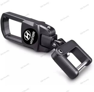 Sbb Novelty Black Color Fob Key Heavy Duty Keychain for all H-y-n-d-a-i Model Car Key Chain Key Chain