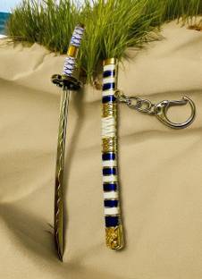 gtrp UNSHARPED Metal KATANA with cover - Multicolor Code97-New726 Key Chain
