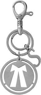 M Men Style Personalized Advocate In Round With Alphabet S Gift For Lawyer Keychain LCK011 Key Chain