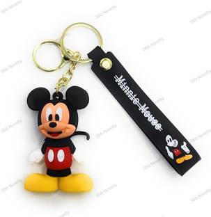 Sbb Novelty MICKEY MOUSE disney 3D RUBBER KEYCHAIN for bikes, kids and luggages Key Chain